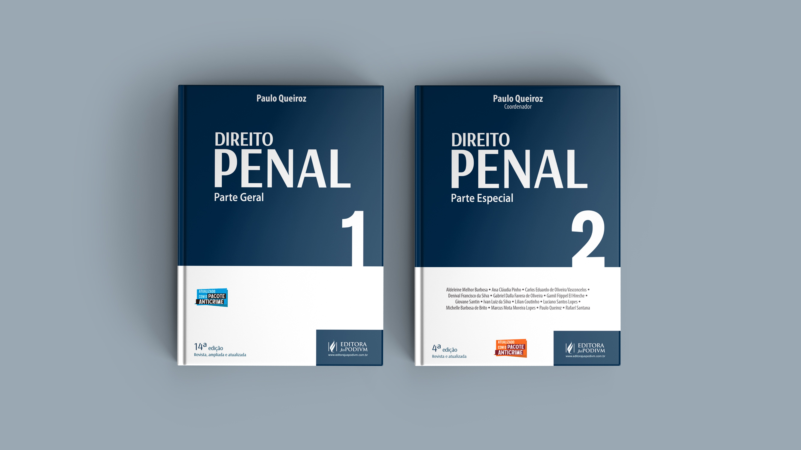 Obras de direito penal coordenadas por procurador são atualizadas