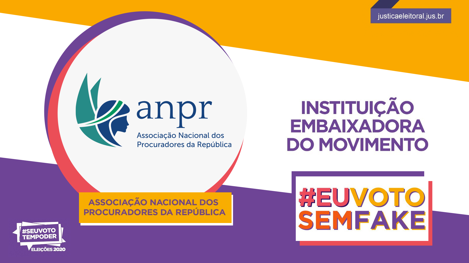 ANPR é uma das instituições embaixadoras do movimento #EuVotoSemFake, capitaneado pelo TSE