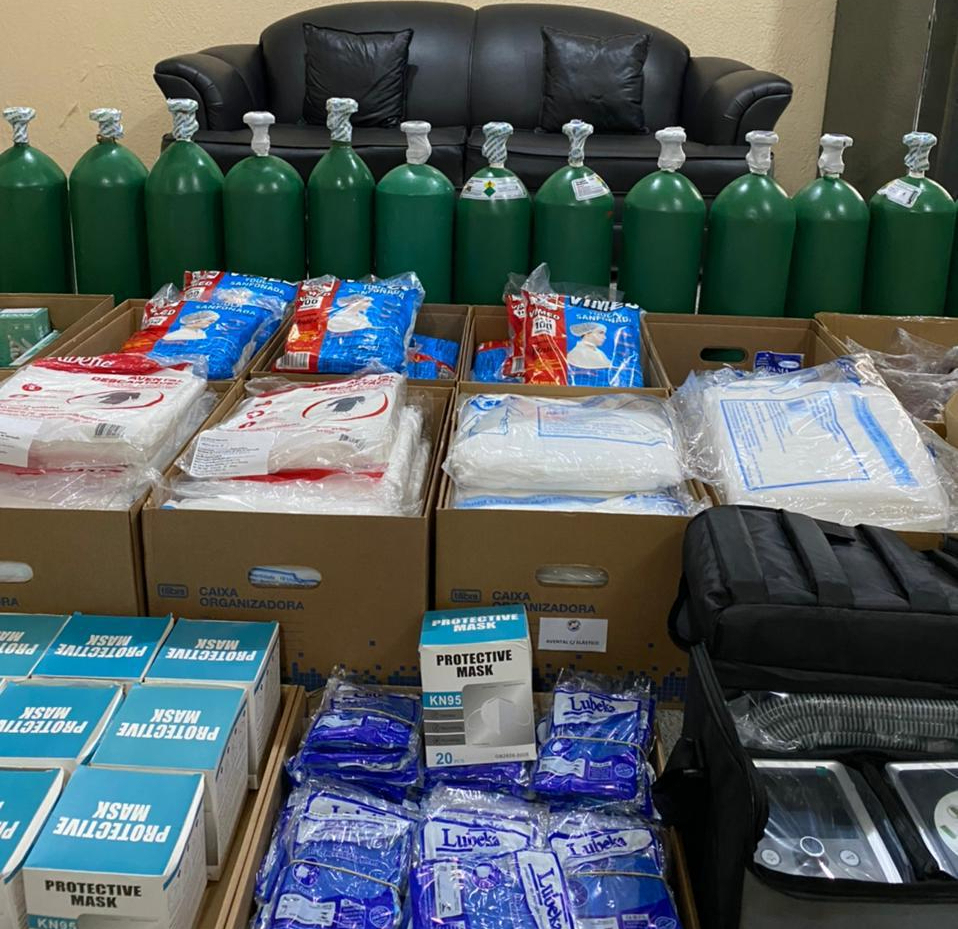 Campanha RespirAR consegue abertura de 40 leitos, cilindros de oxigênio e equipamentos