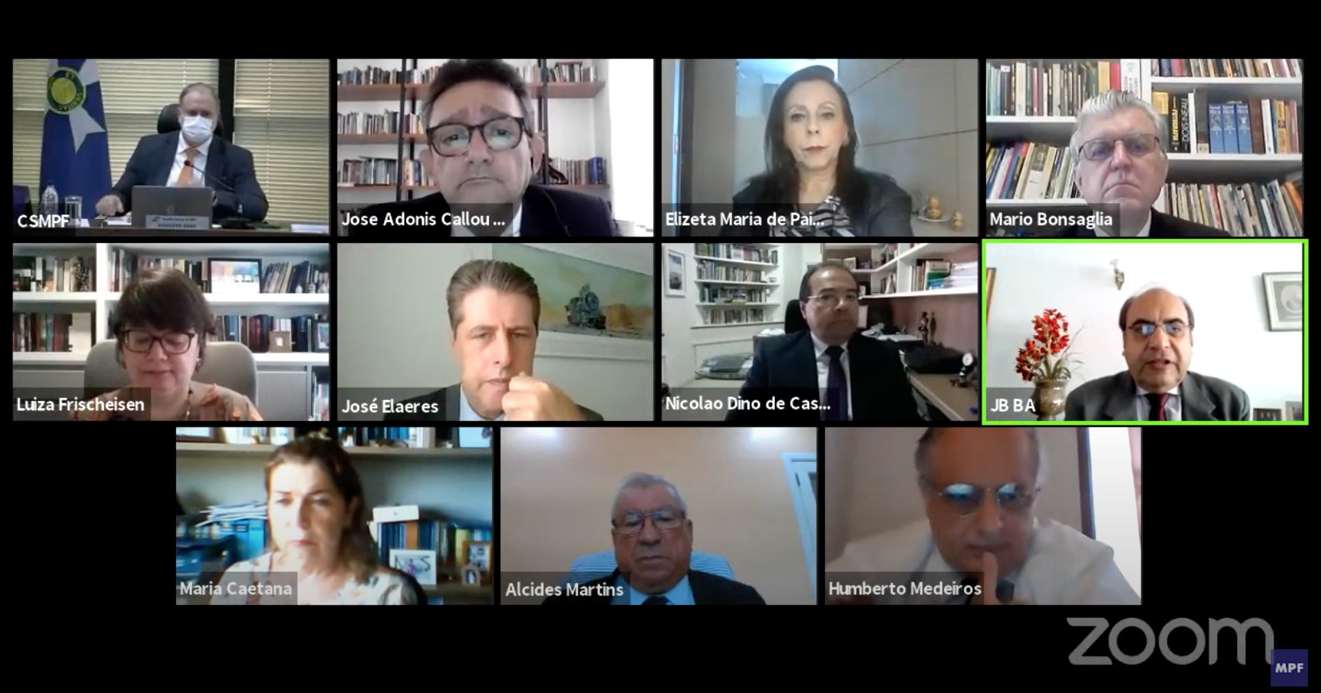 Conselheiros avaliam propostas de reestruturação administrativa do MPF