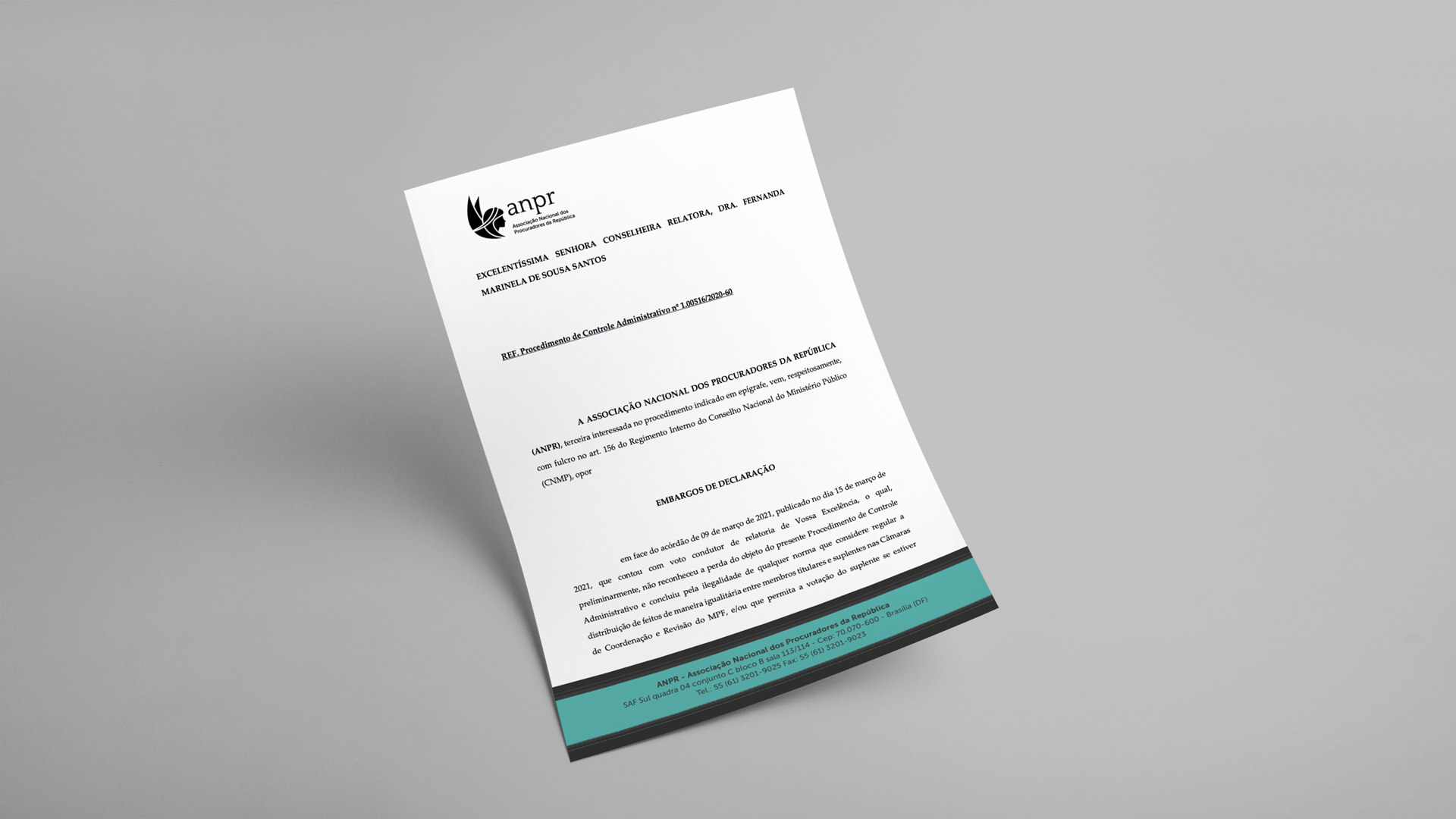 ANPR e membros das Câmaras apresentam embargos contra acórdão do CNMP