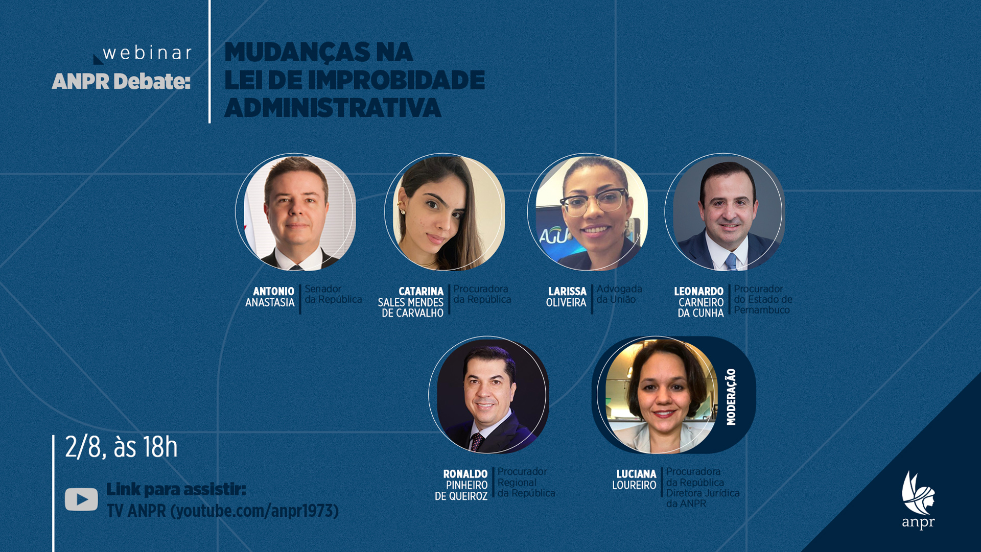 ANPR Debate discute mudanças na Lei de Improbidade Administrativa
