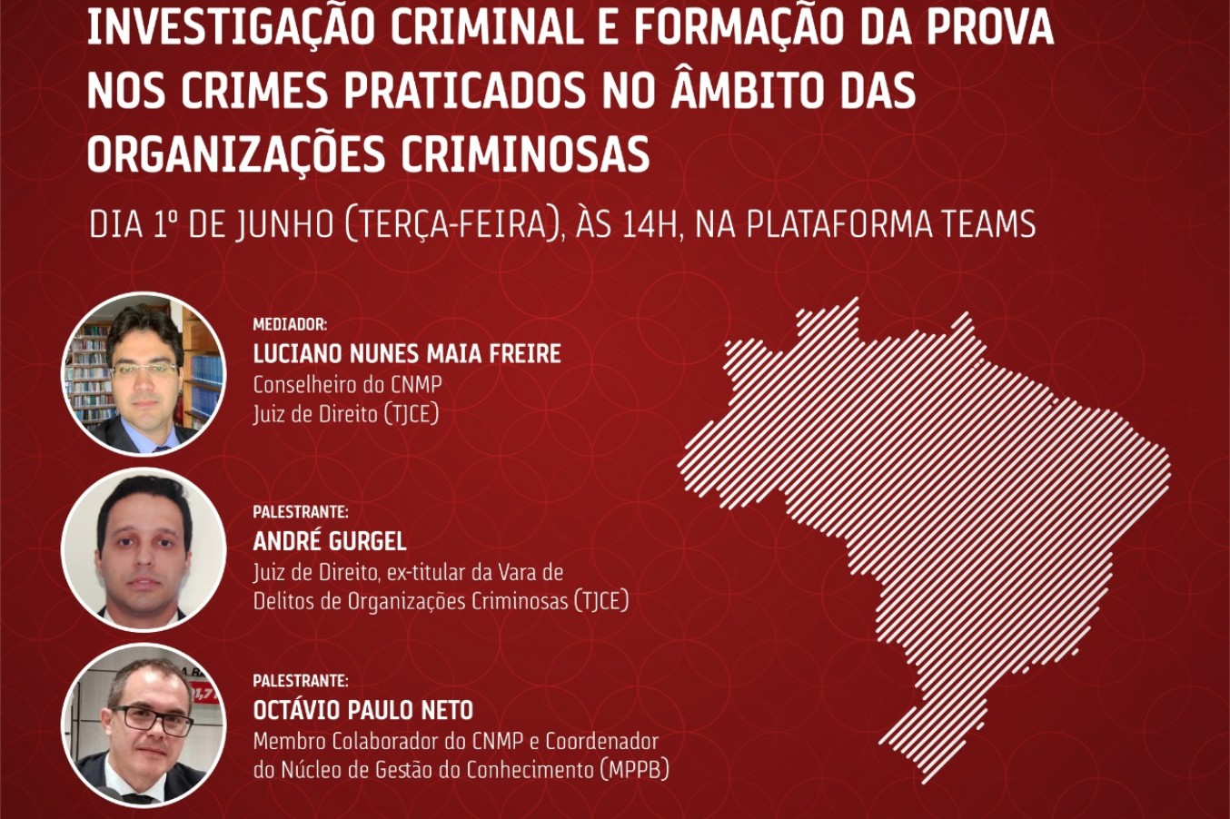 CNMP transmite debate sobre investigações e provas em crimes de organizações criminosas