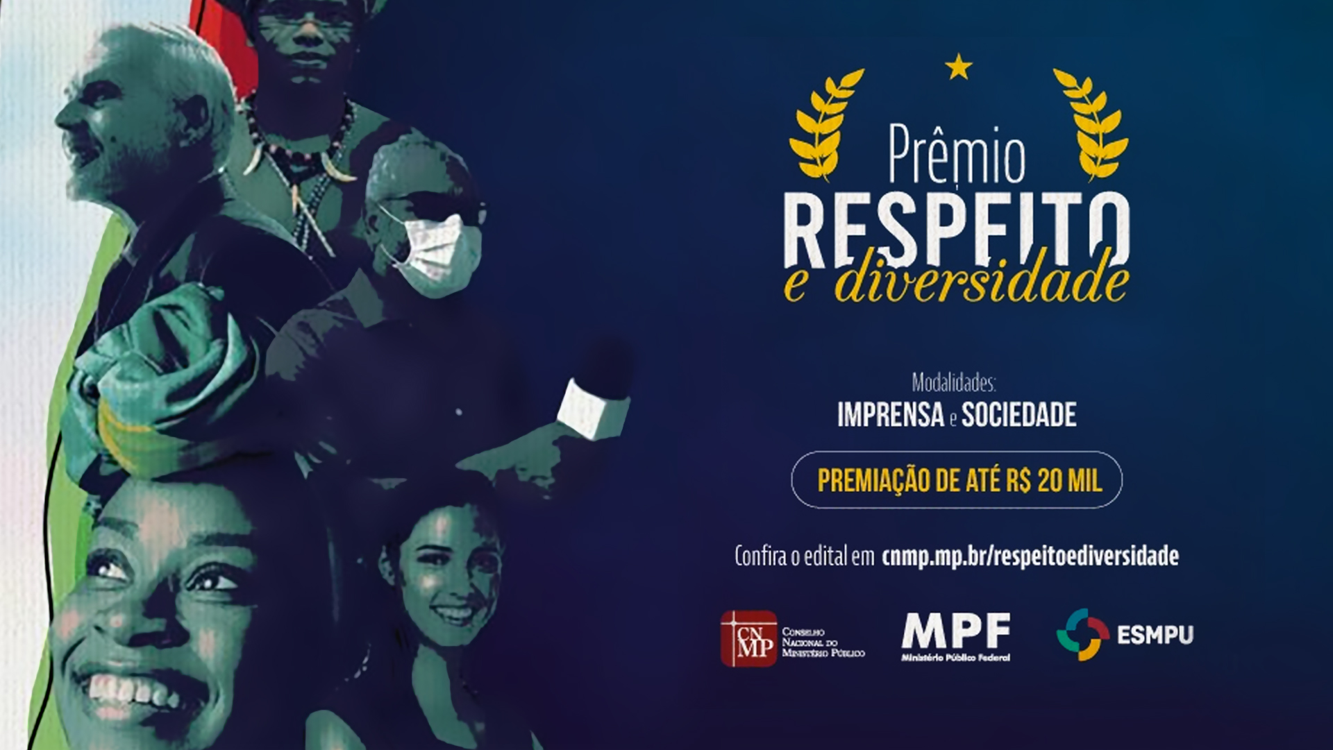 CNMP lança Prêmio Respeito e Diversidade para imprensa e sociedade