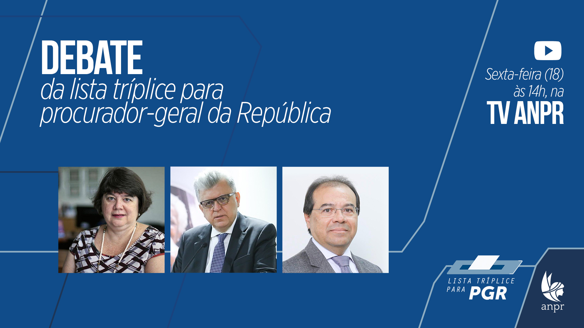 TV ANPR transmite debate entre candidatos a PGR nesta sexta, 14h