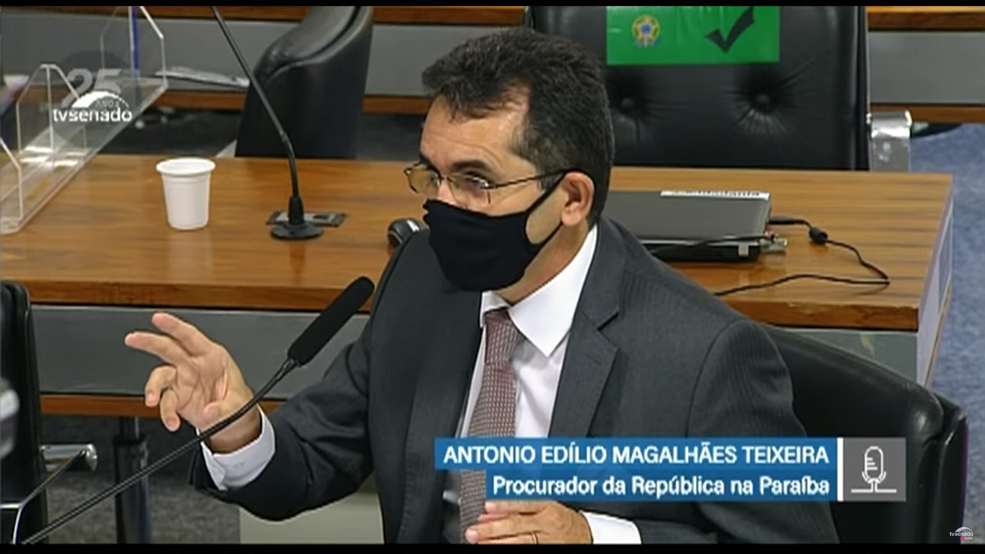 Confira como foi a sabatina de Antônio Edílio Teixeira na CCJ do Senado
