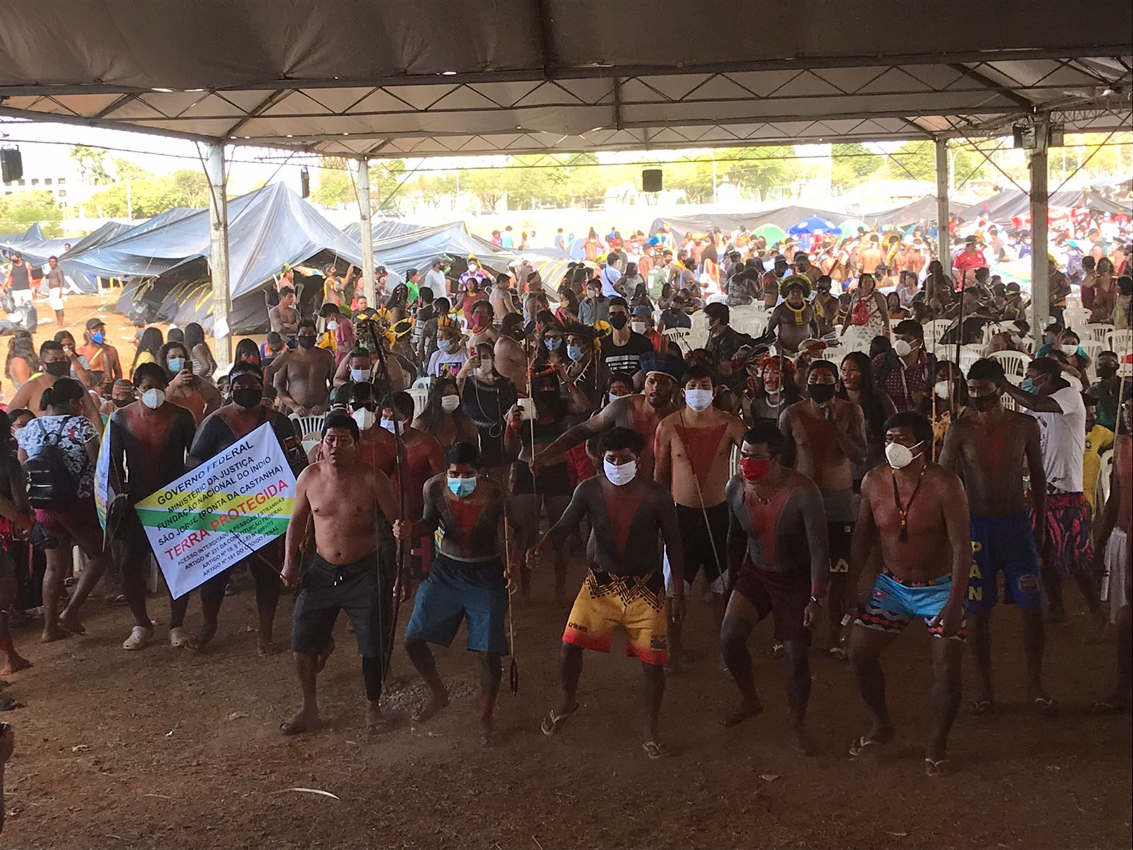 ANPR presta solidariedade e apoio a indígenas em acampamento