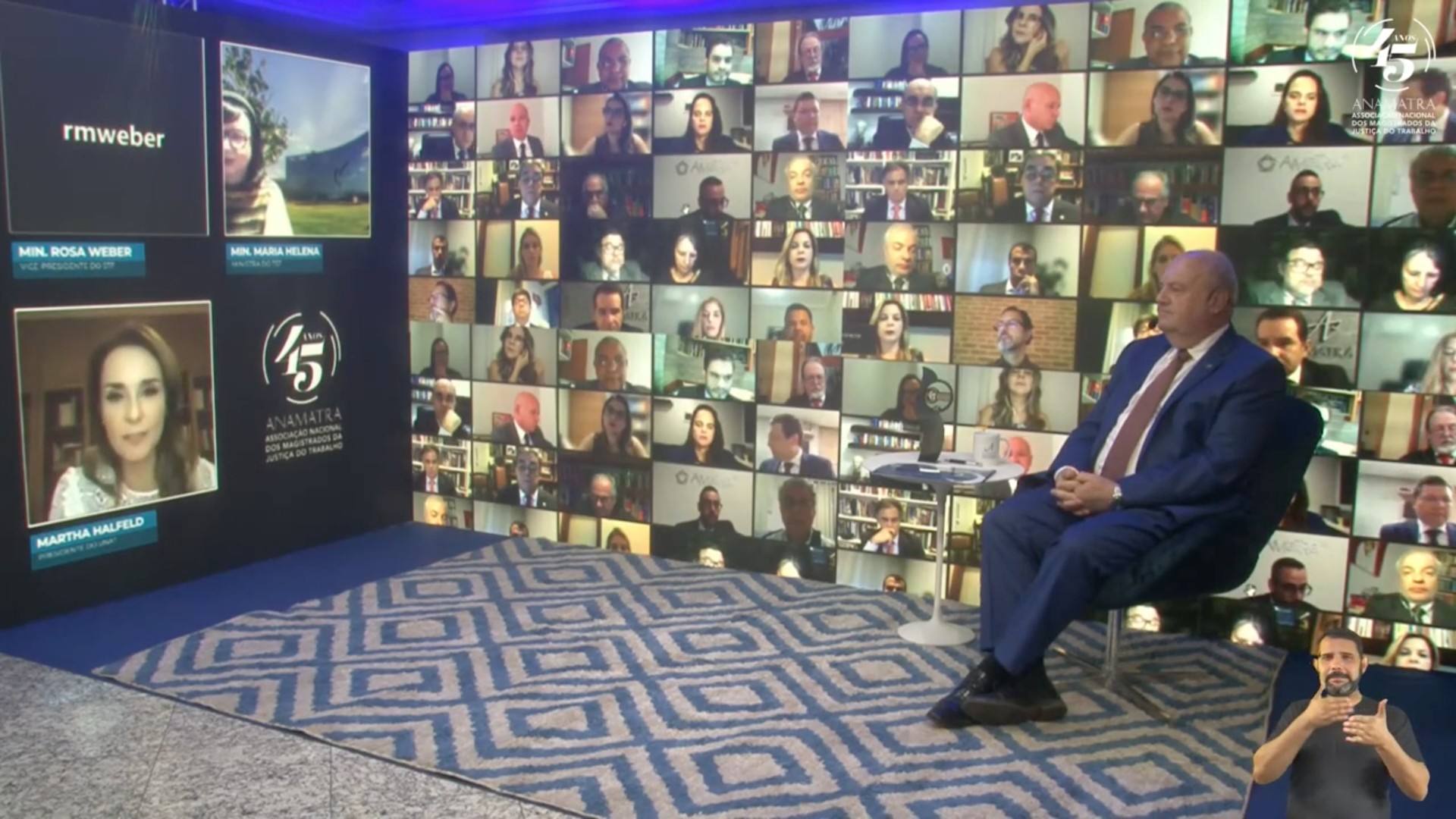 ANPR participa de evento em comemoração aos 45 anos da Anamatra