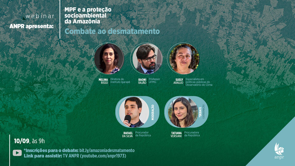 MPF e Amazônia: especialistas debatem combate ao desmatamento na sexta (10)