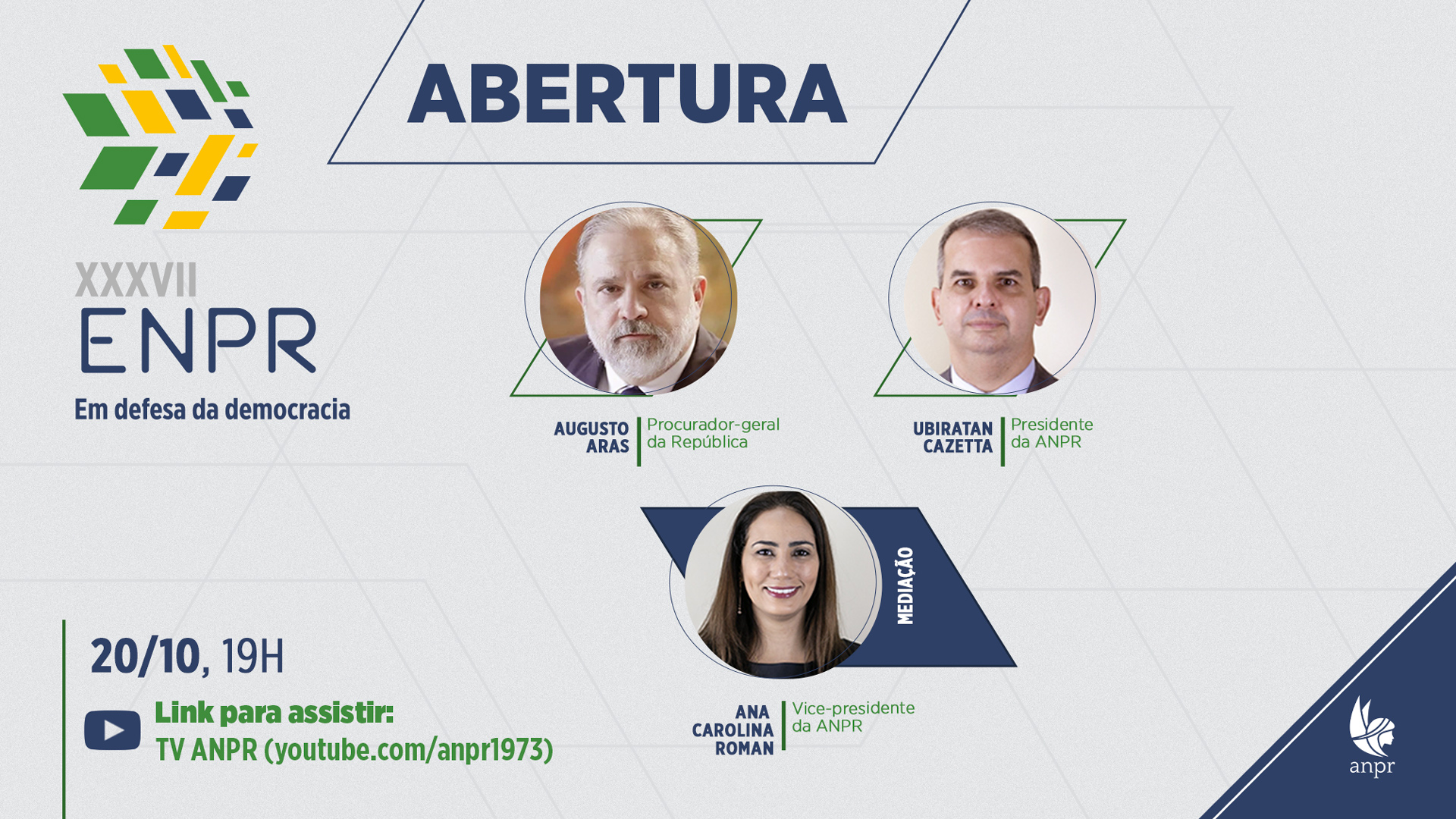 ENPR inicia na quarta (20), 19h; atividades seguem durante a semana