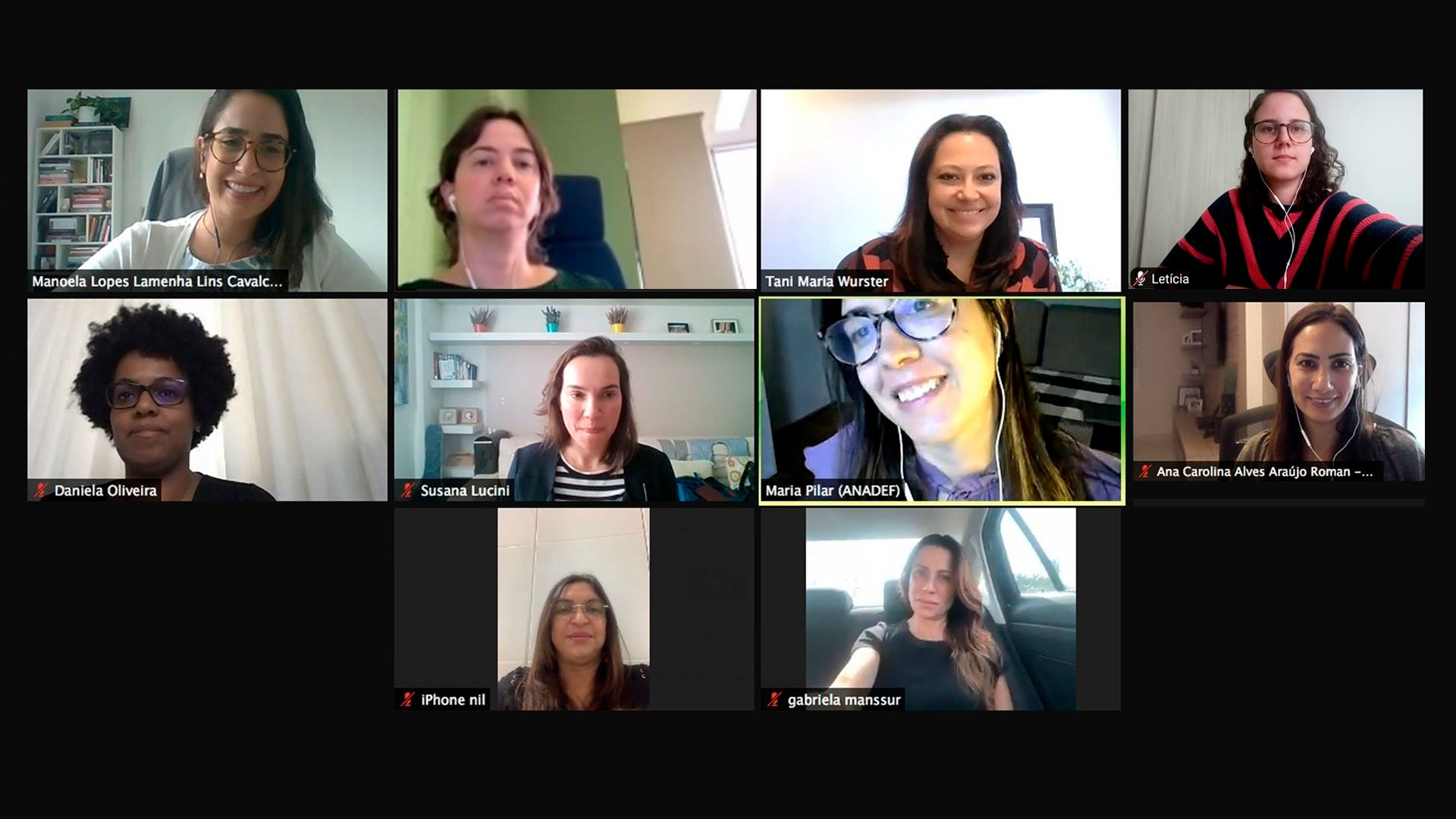 Comissão ANPR Mulheres organiza reunião com comissões de mulheres do sistema de Justiça