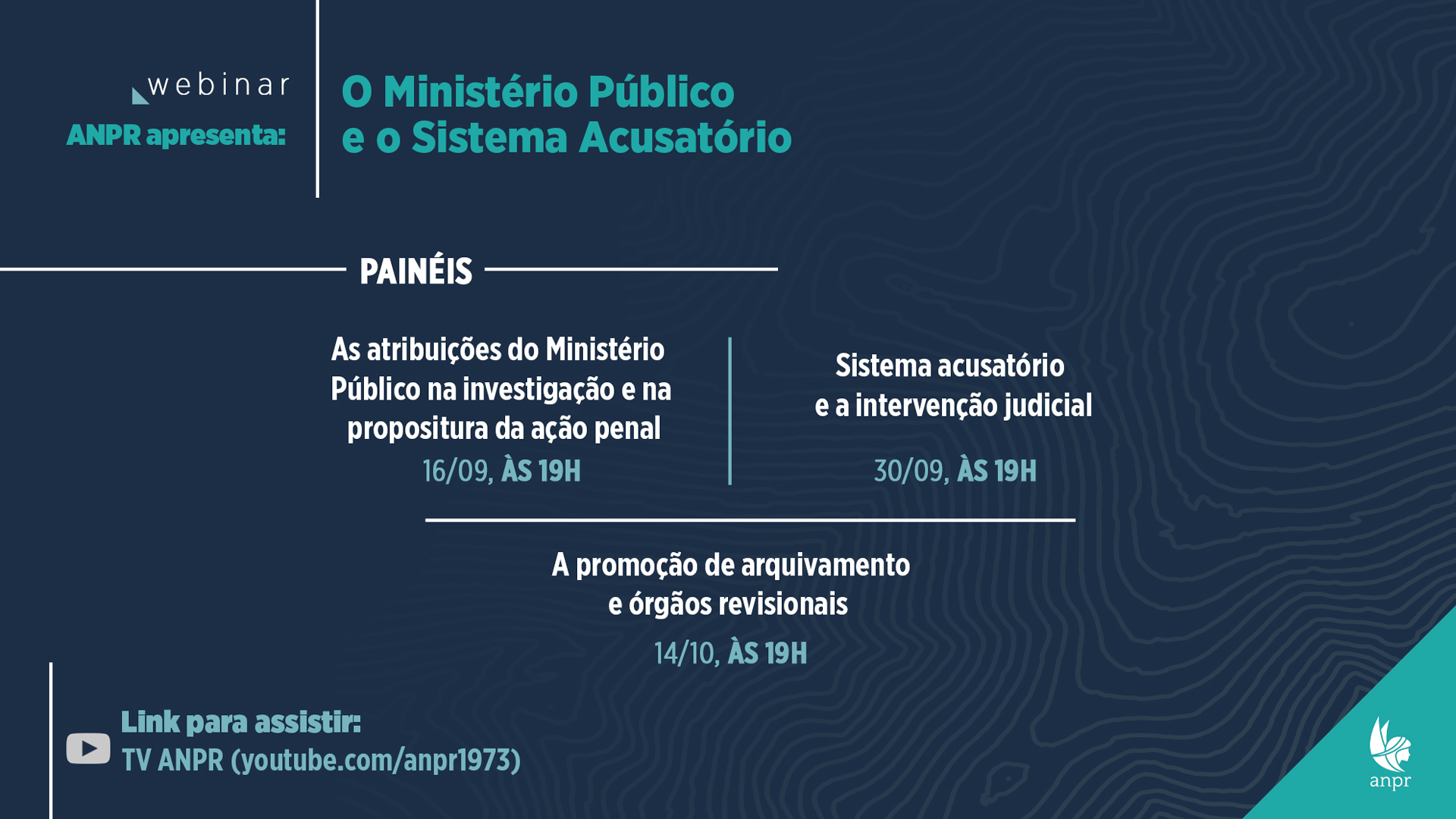 TV ANPR transmite série de debates "O MP e o sistema acusatório"