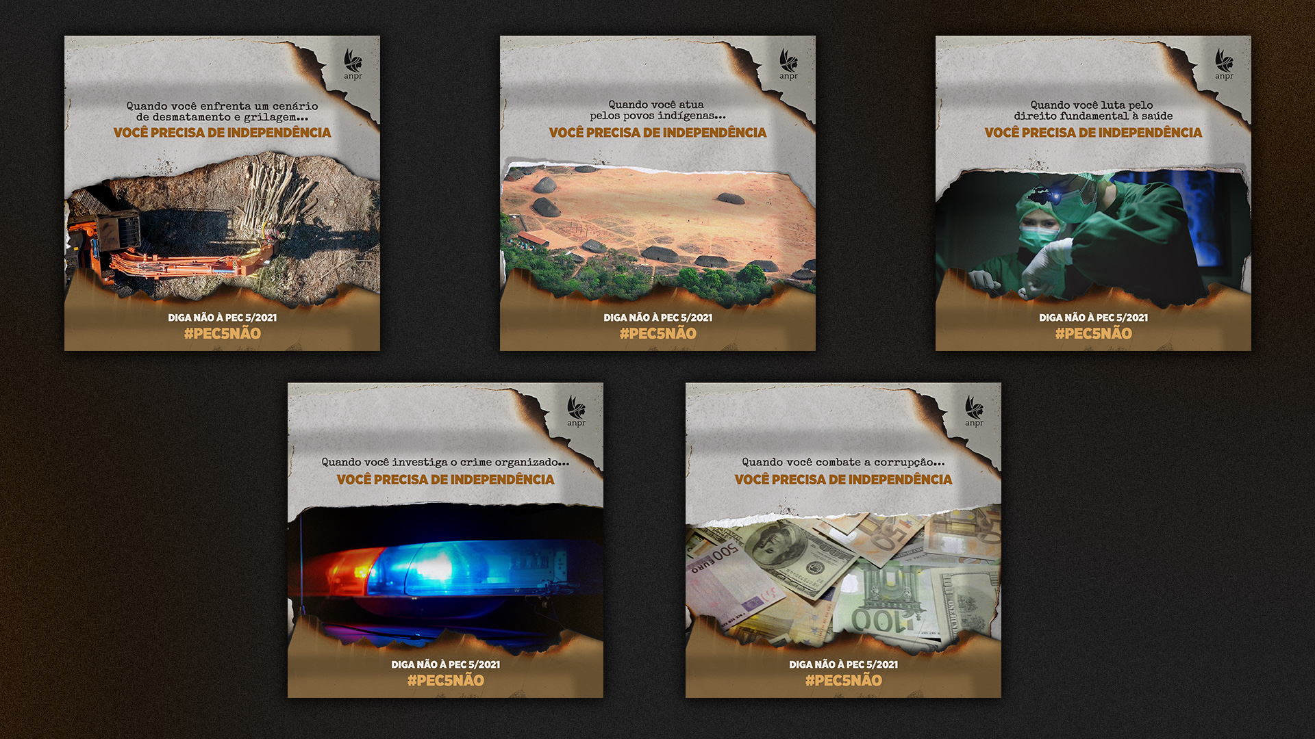 Campanhas da ANPR nas redes apontam problemas e efeitos da PEC 5/21