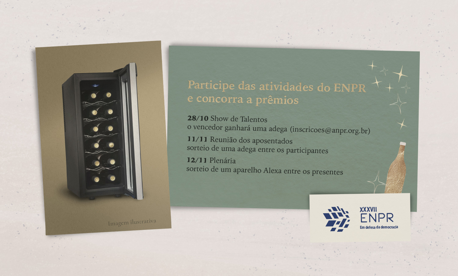 ENPR sorteará prêmios entre participantes do Show de Talentos e outras atividades