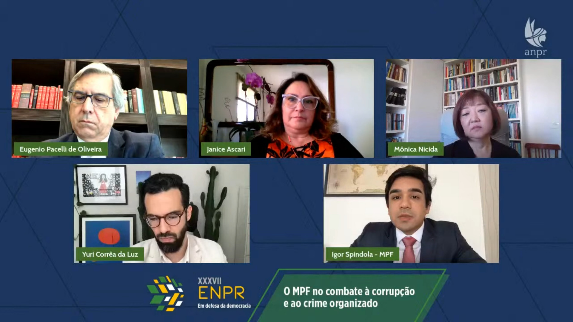 Live discute avanços e retrocessos em estratégias anticorrupção no MPF