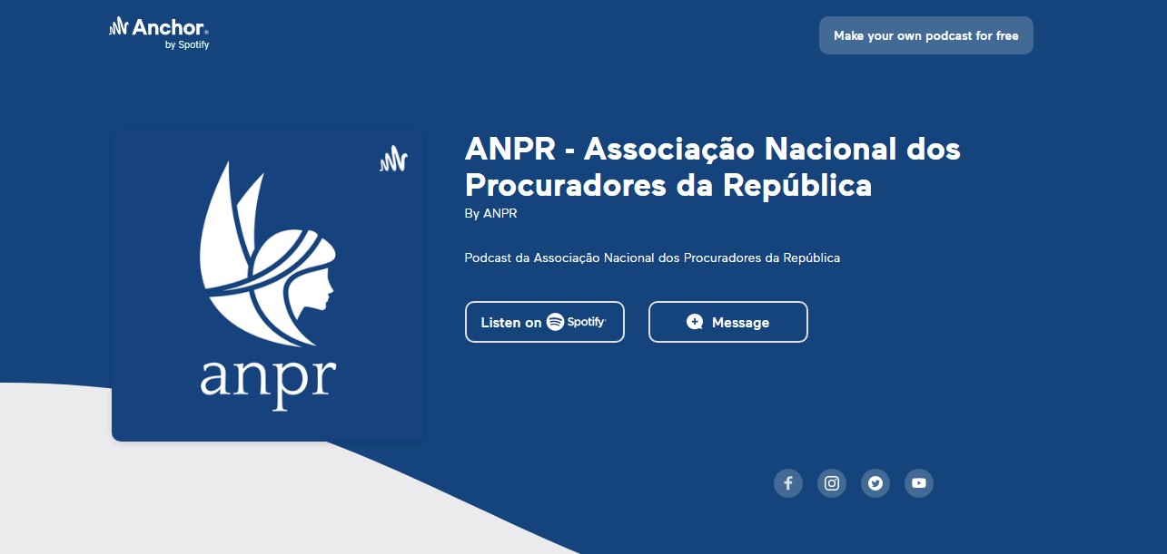 ANPR lança canal de podcast; debates do ENPR ficarão disponíveis