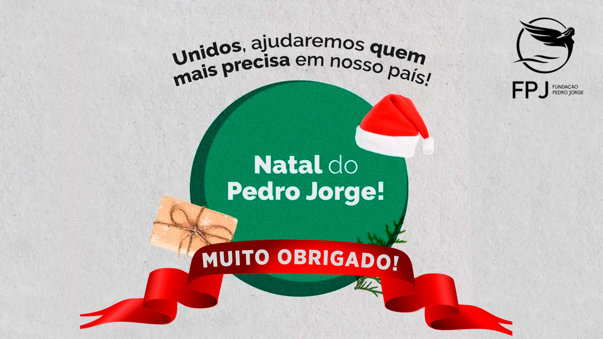 ANPR faz doação à campanha de Natal da Fundação Pedro Jorge