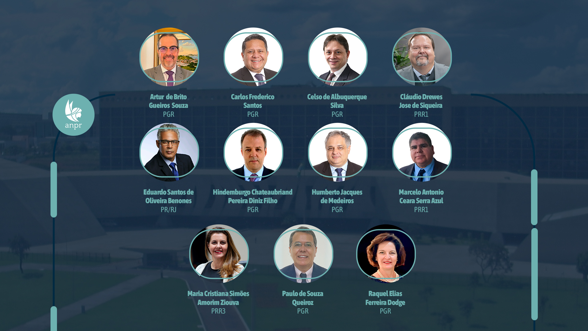 MPF apresenta candidatos inscritos à lista sêxtupla do STJ