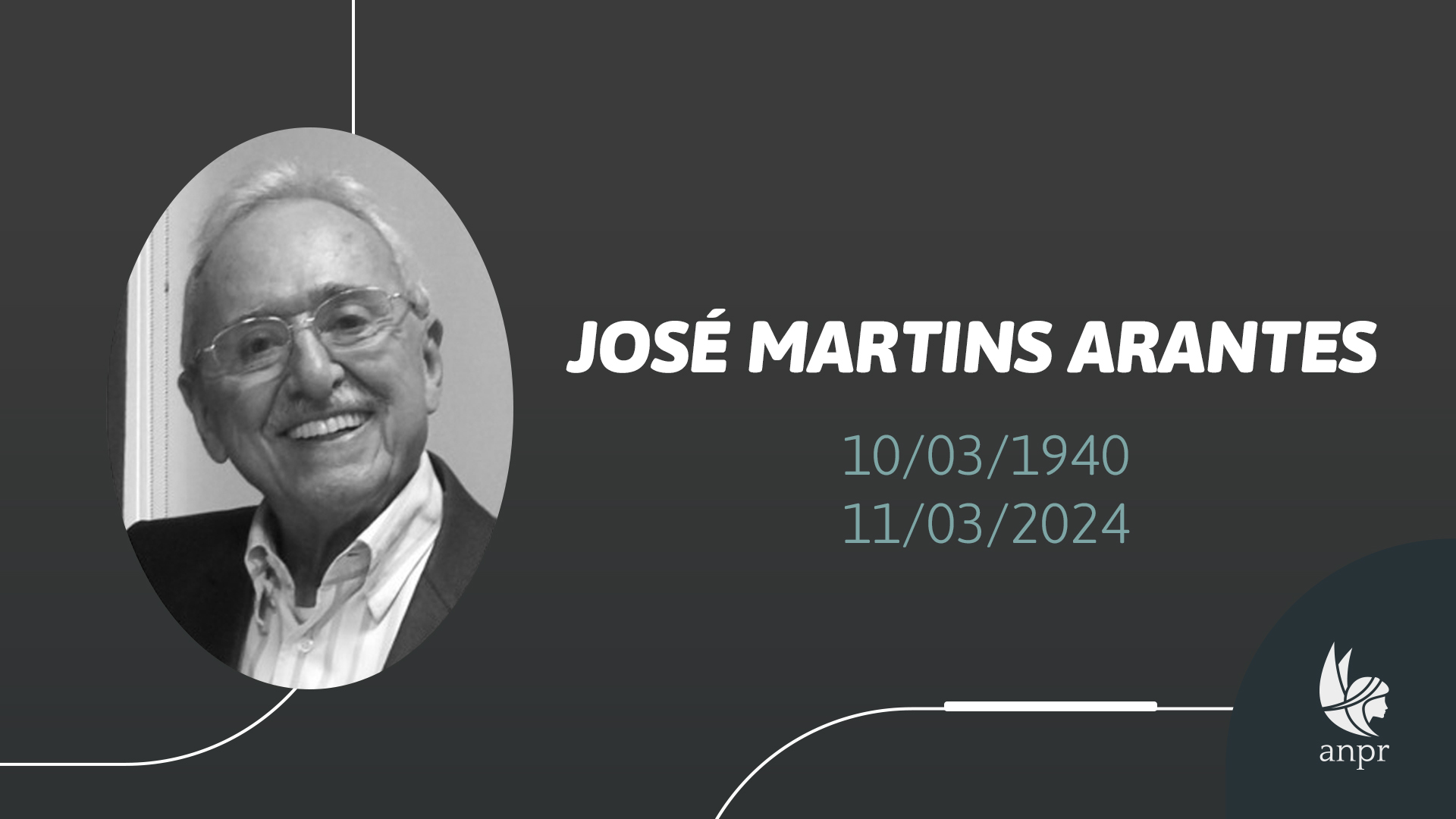 Nota de Pesar: José Martins Arantes