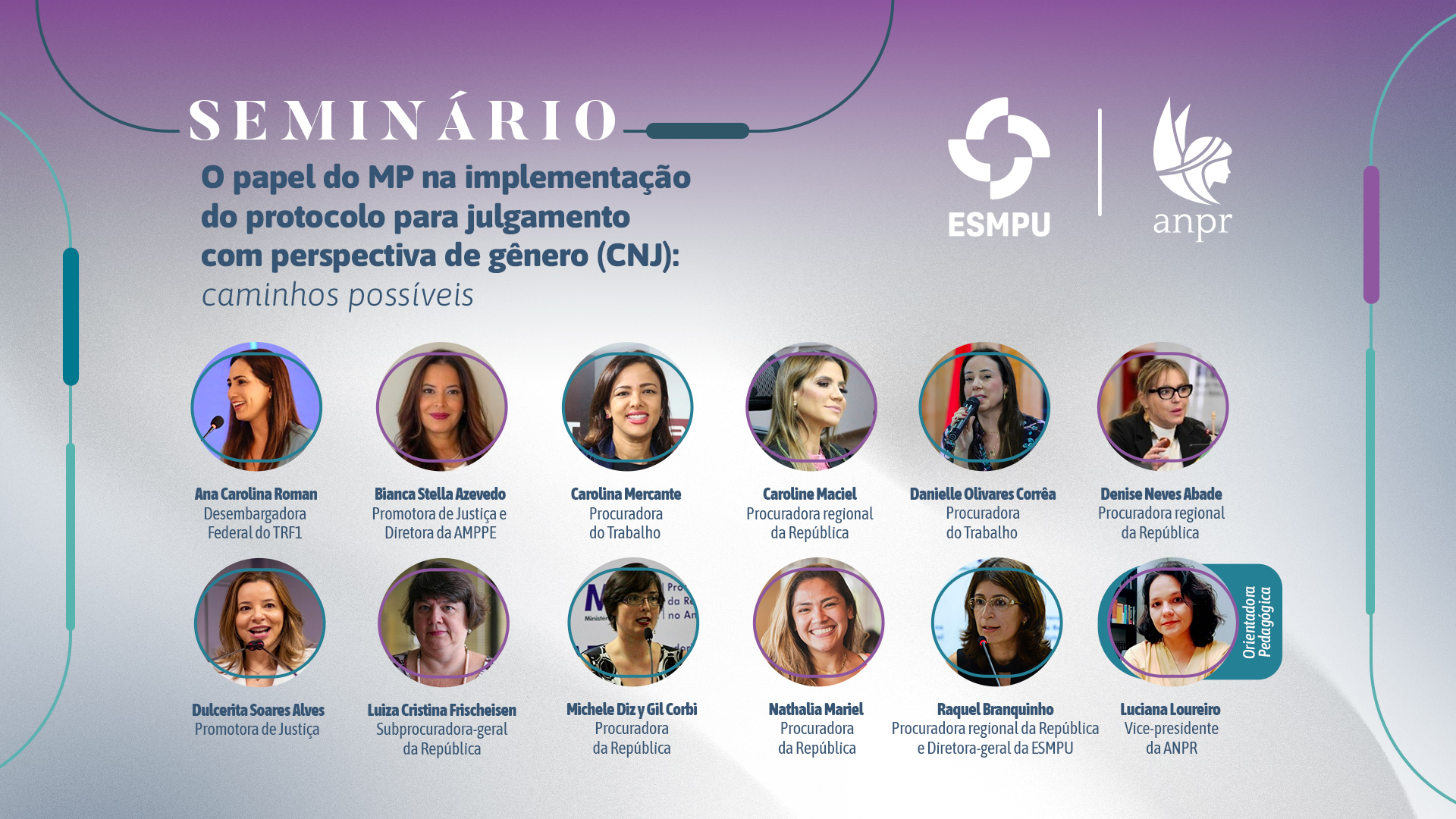 Inscrições para Seminário da ESMPU sobre protocolo para julgamento com perspectiva de gênero são reabertas