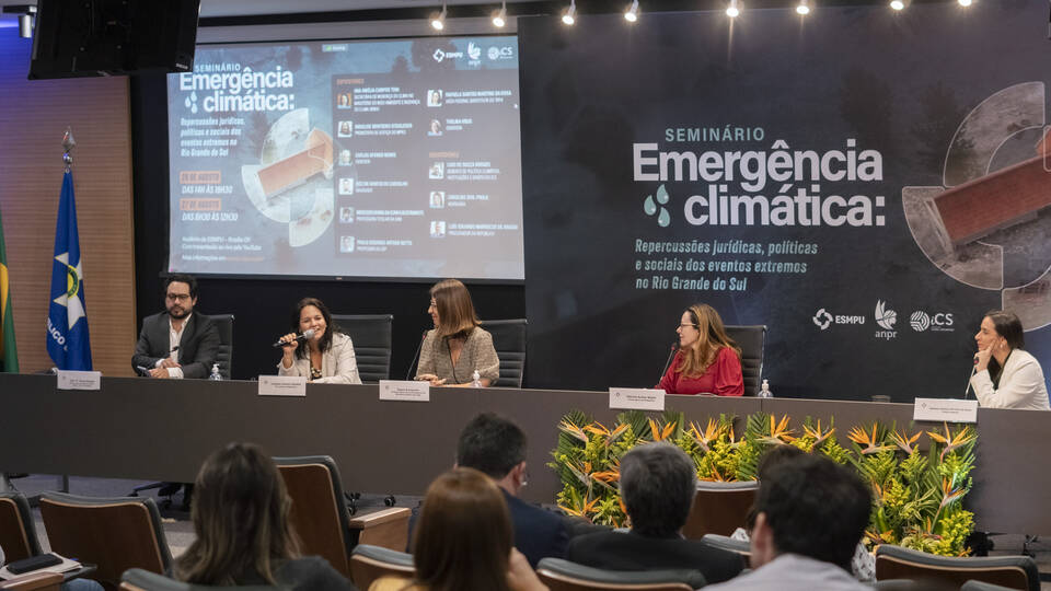 Emergência climática: evento da ANPR reúne membros do MPF, cientistas e acadêmicos para debater problemas e principais desafios das instituições e da sociedade