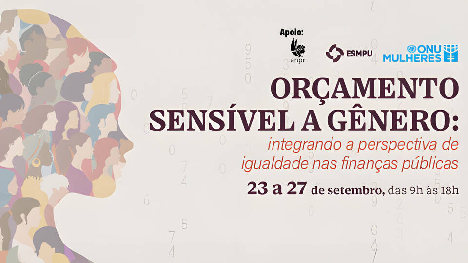 Orçamento sensível a gênero: acompanhe as palestras na modalidade virtual; inscreva-se
