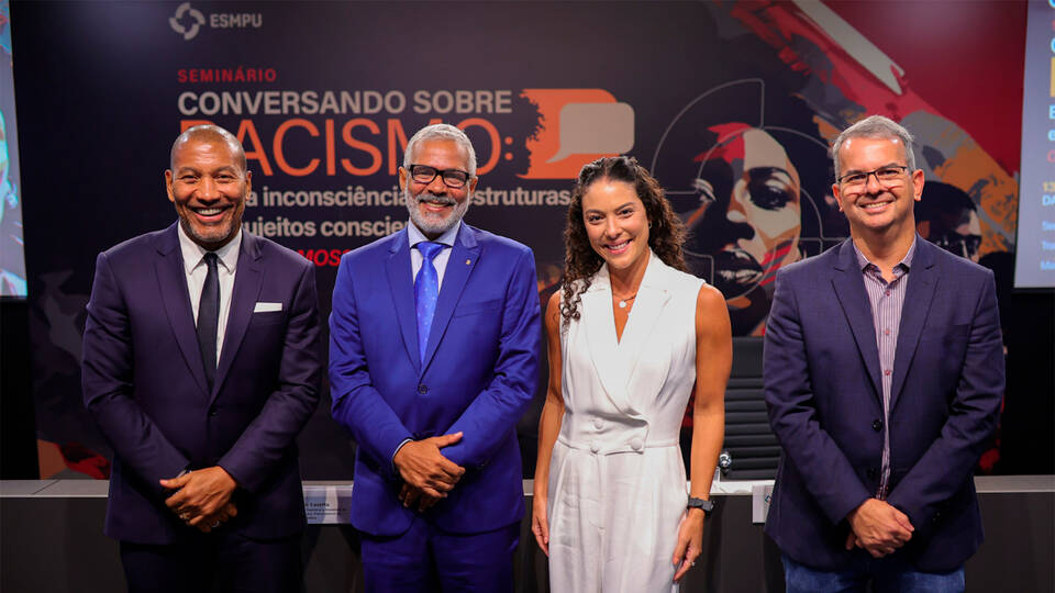 ANPR participa de debate sobre racismo como fenômeno socioestrutural na ESMPU