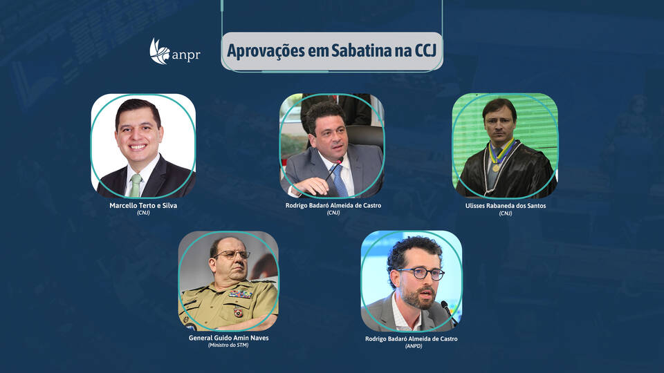 CCJ aprova indicações para STM, CNJ e ANPD
