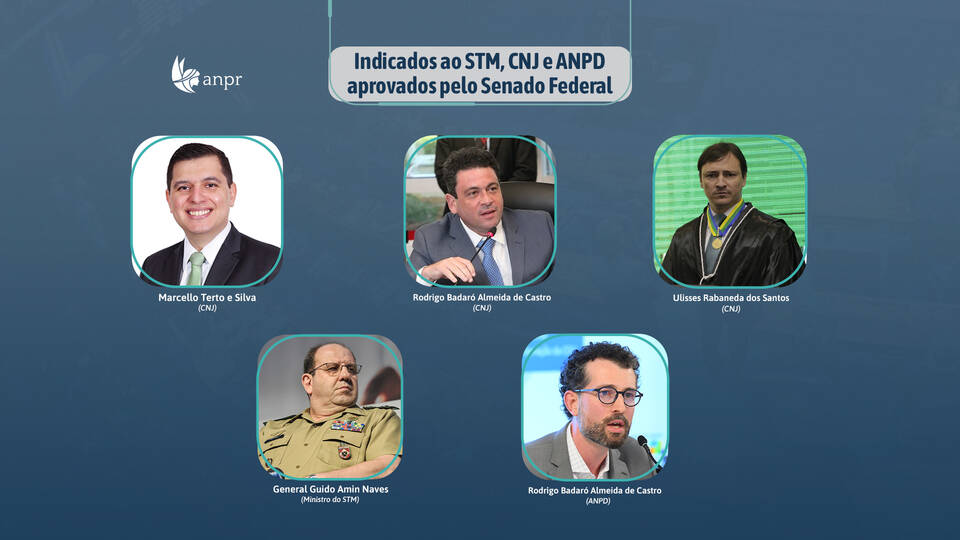 Indicados ao STM, CNJ e ANPD aprovados pelo Senado Federal