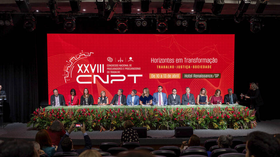 ANPR participa do 28º Congresso Nacional de Procuradores e Procuradoras do Trabalho