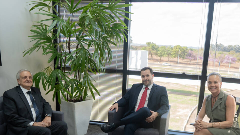 Visita do ex-PGR Antonio Fernando de Souza à ANPR