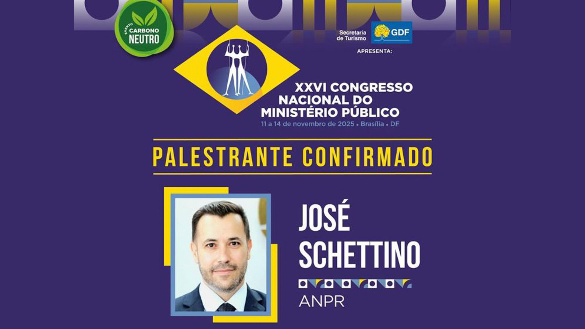 ANPR participará do XXVI Congresso Nacional do Ministério Público