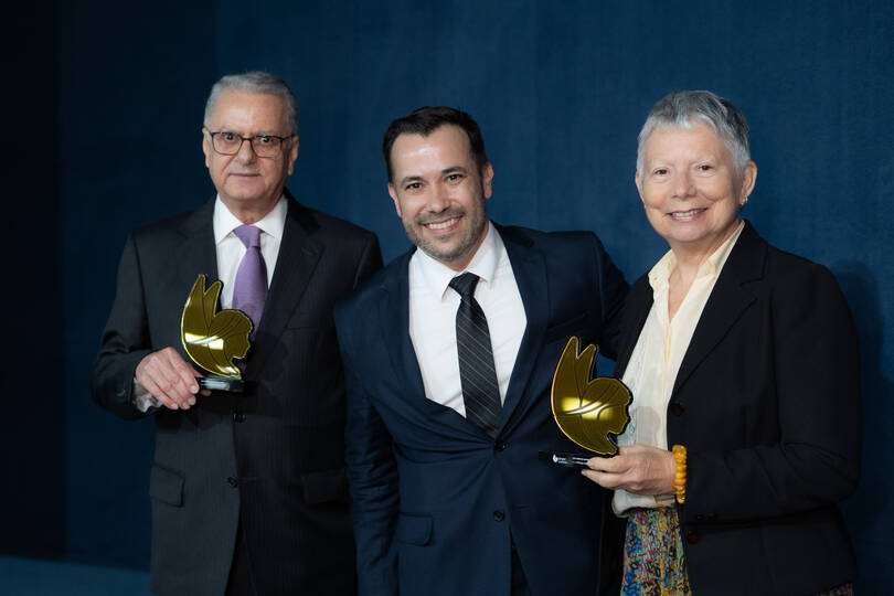 XIII Prêmio República: Prêmio Honorário reconhece trajetórias de Gilda Pereira de Carvalho e José Leovegildo Oliveira Morais