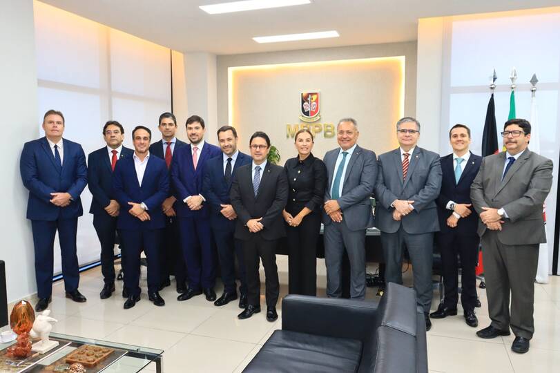 ANPR realiza visita institucional ao procurador-geral de Justiça da Paraíba