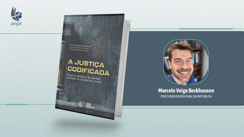 Procurador Marcelo Veiga Beckhausen lança obra sobre inteligência artificial e jurisdição