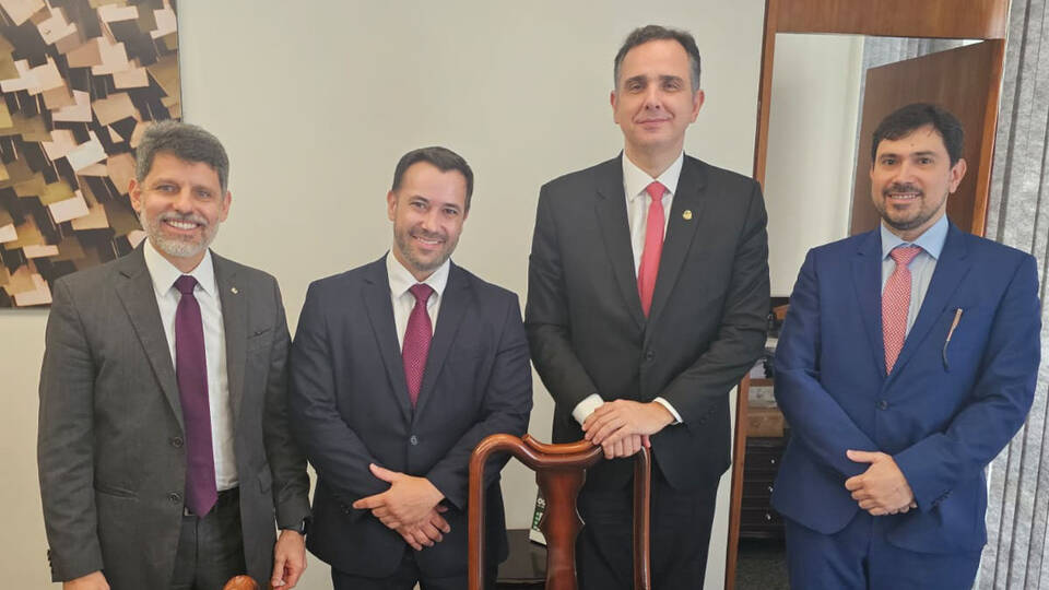 ANPR em audiência com o senador Rodrigo Pacheco