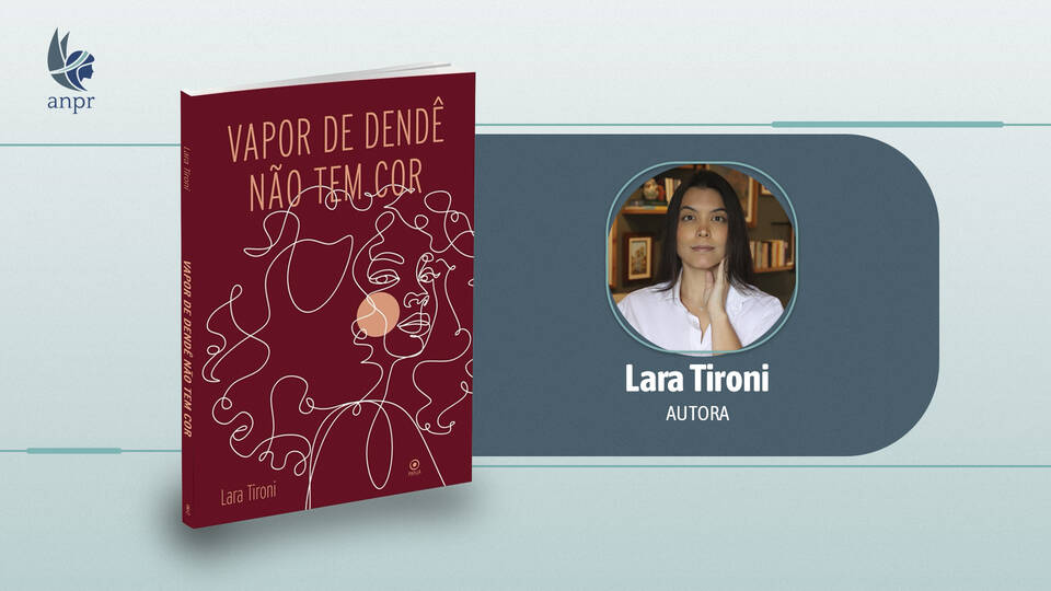 Esposa do procurador da República Gabriel Dalla Favera lança romance de estreia "Vapor de dendê não tem cor"