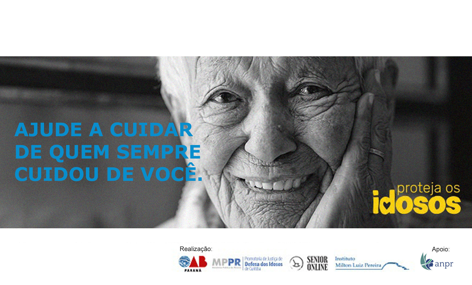 Participe de campanha de apoio a idosos em situação de vulnerabilidade