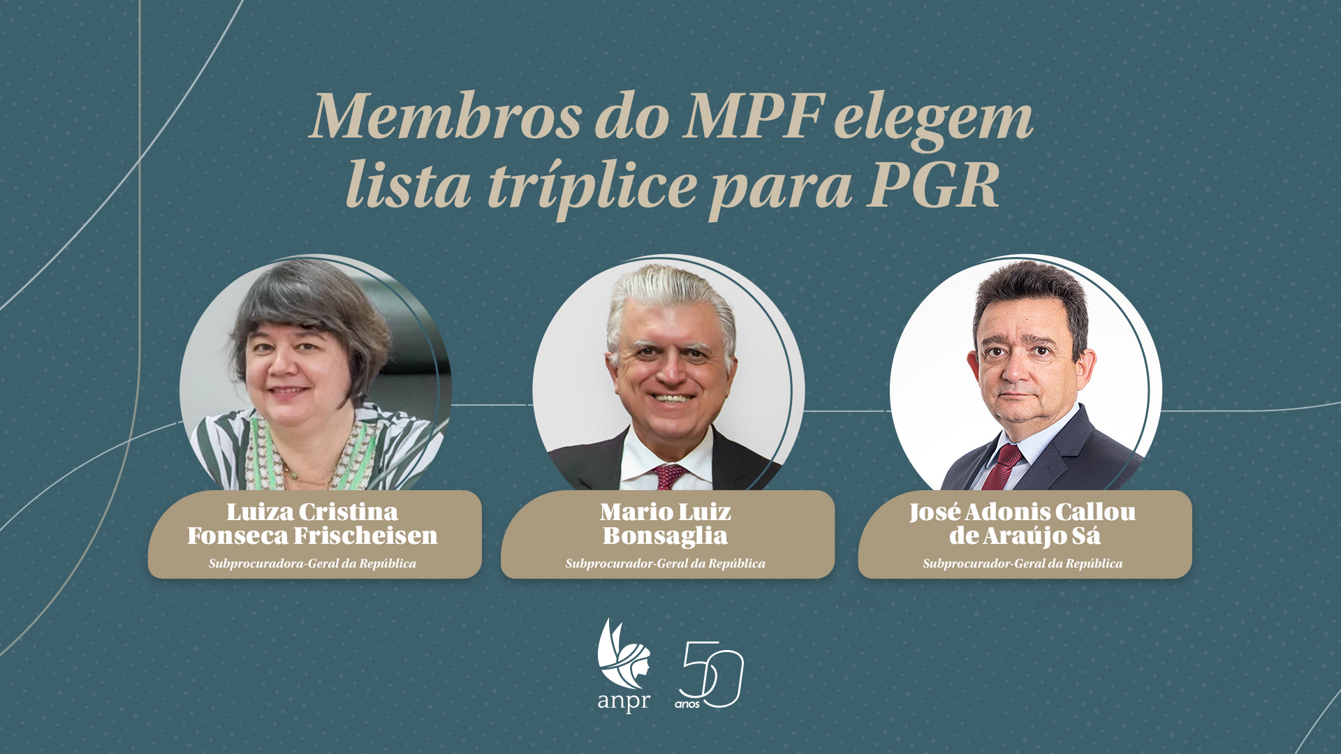Membros do MPF elegem lista tríplice para PGR